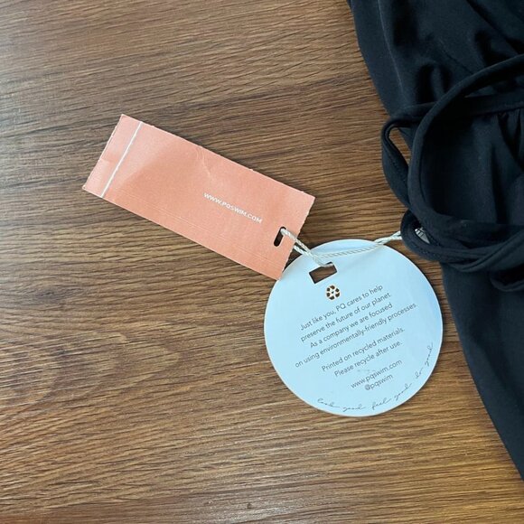 PQ Josie Black Halter One-Piece Swimsuit NWT | $154 MSRP - Picture 5 of 9